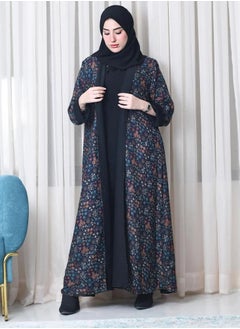 Zahrat Kashmiri spring abaya (double face with black chiffon fabric and spring Kashmiri fabric) with an elegant cloche cut - pzsku/ZEE4BF110E24E7E3F37E3Z/45/_/1732609829/9152d18b-a5a0-4aaf-81d9-edcc142b014e