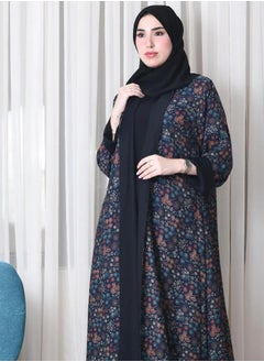 Zahrat Kashmiri spring abaya (double face with black chiffon fabric and spring Kashmiri fabric) with an elegant cloche cut - pzsku/ZEE4BF110E24E7E3F37E3Z/45/_/1732609879/8bbad67e-7612-4b8e-9c2c-b9dd182db039