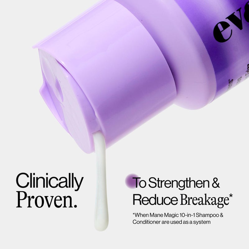 Eva NYC Mane Magic 10-in-1 Hair Conditioner, Sulfate Free Conditioner for Soft and Smooth Locks, Strengthening Conditioner for Dry Hair and All Hair Types, GMO-Free Hair Products, 8.8 fl oz - Image 3