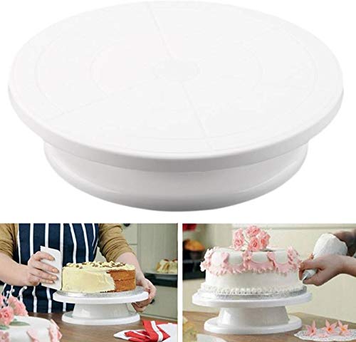 MASTER ROYAL BACKNCOOK TOOLS Cake Making Turntable Rotating Decorating Platform Stand Display - Image 2