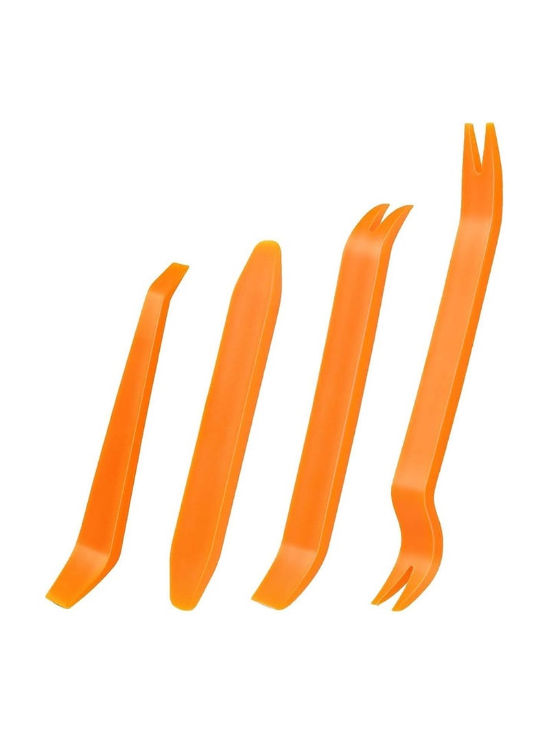 Mr.Smart Auto Trim Removal Tool Set, Professional Orange Plastic Car Panel Pry Tools, Ergonomic Design, Multiple Sizes, Ultra-Light Interior Exterior Removal Kit - Image 1