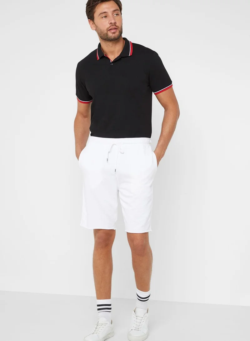 TOPMAN Twill Lounge Shorts