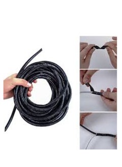KNP KNP Spiral Cable Wrap 12mm is a robust and flexible cable management solution designed to protect and organize cables and wires.  - Image 3