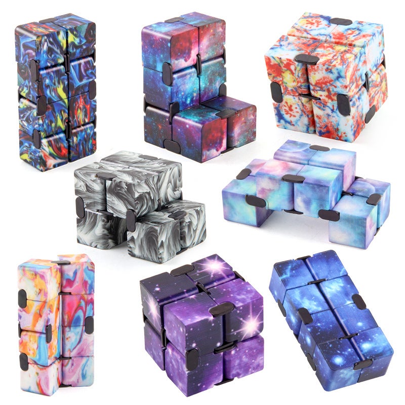 Source Manufacturer 'S New Starry Sky Infinite Rubik'S Cube Second-Order Rubik'S Cube Dice New And Unique Decompression Toys - Image 4