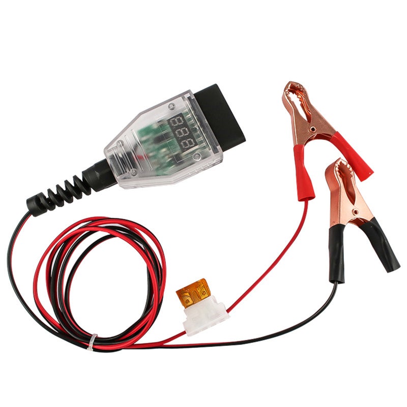 O-B-D Car Memory Saver Protection Connector O-B-D Battery Change Saver 12V Battery Replace Tools Power Off Protector Vehicle Battery Leakage Detective - Image 1