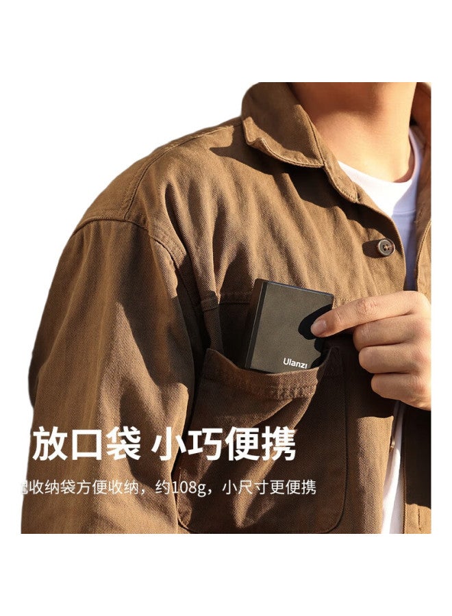 Ulanzi Ulanzi F12 Mini Hot Shoe Flash Softbox Kit, Sony External Flash, Pocket Light, Photography Fill Light, Camera Lithium Battery Universal Type, Canon Hot Shoe Light - Image 1