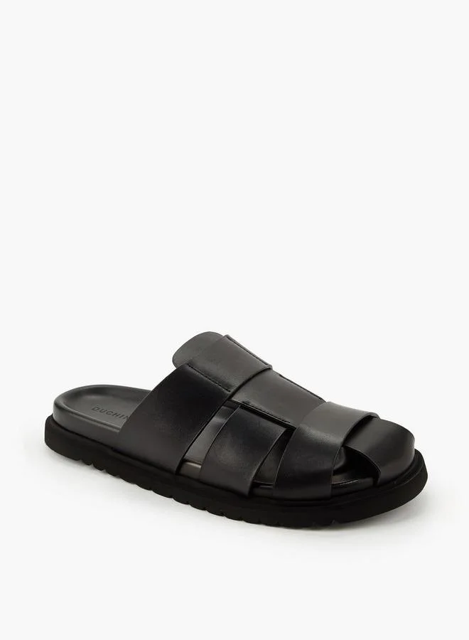 دوتشيني Men Leather Comfort Sandals