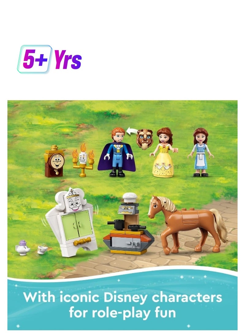 LEGO لعبة بناء قلعة بيل والوحش من مجموعة ديزني ليجو - Image 1