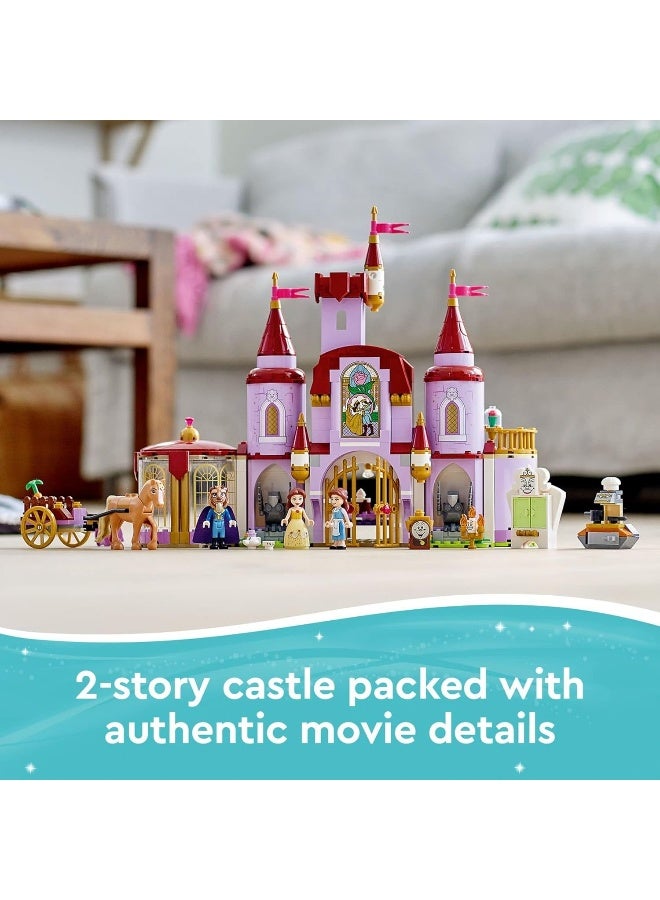 LEGO لعبة بناء قلعة بيل والوحش من مجموعة ديزني ليجو - Image 2
