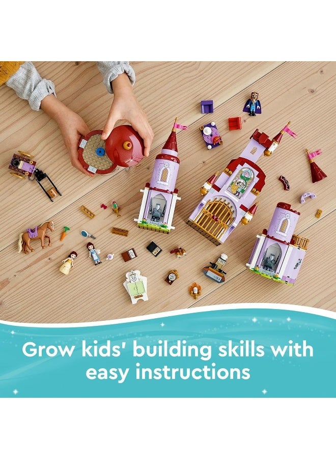 LEGO لعبة بناء قلعة بيل والوحش من مجموعة ديزني ليجو - Image 3