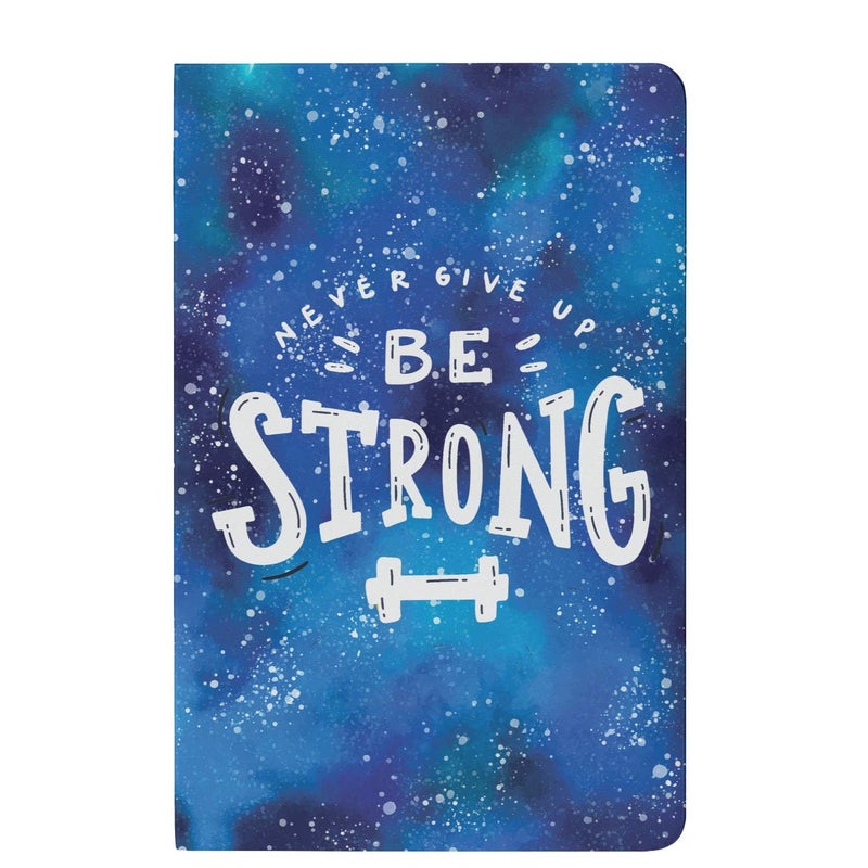 LAURET BLANC Notebook Journal Unruled- A5, 160 Plain Pages, 90 GSM Natural Shade, Paperback (Never Give Up) - Image 5