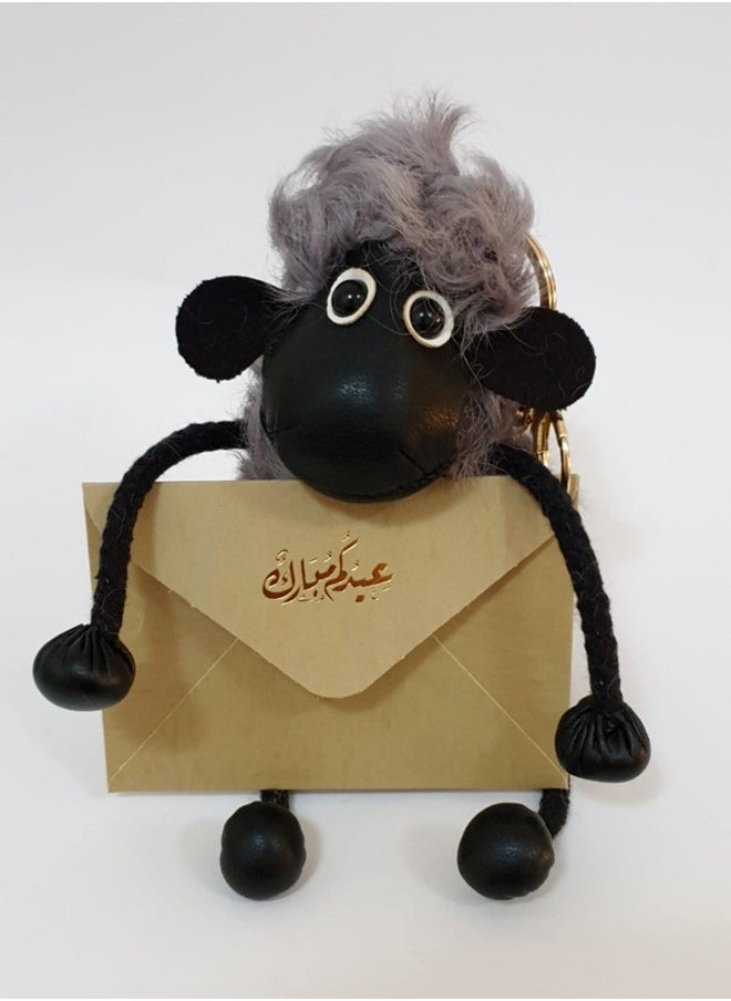 جنرال - Toy Sheep With Eid al-Adha Card 10 X 10cm - Image 1