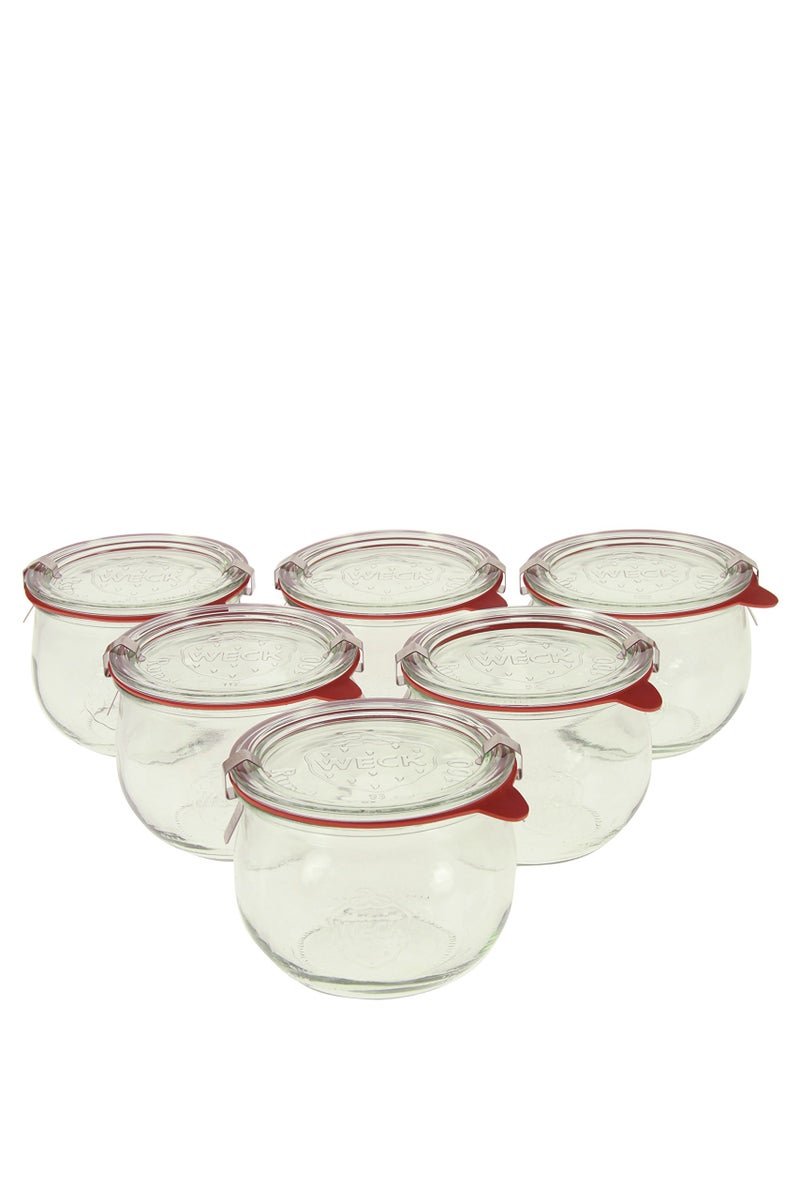 Weck 744 1/2L Tulip Jar Set of Six - 16.9 Ounce - Image 2
