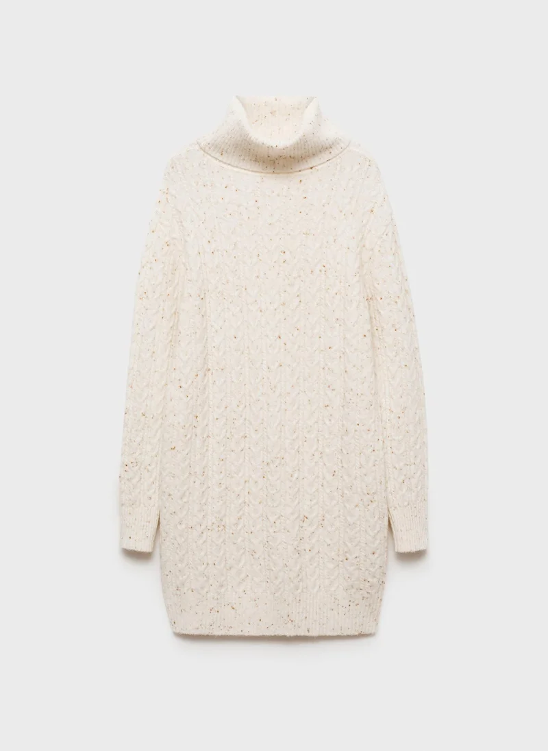 مانجو Cable Knit Dress