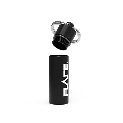 FLARE AUDIO Capsule Black - Tough Lightweight Aluminium, Water-proof, Keychain - Image 2