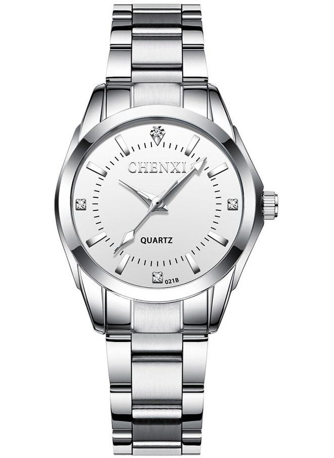 Chenxi - Women's Classic Wrist Watch  Silver/White - Image 1