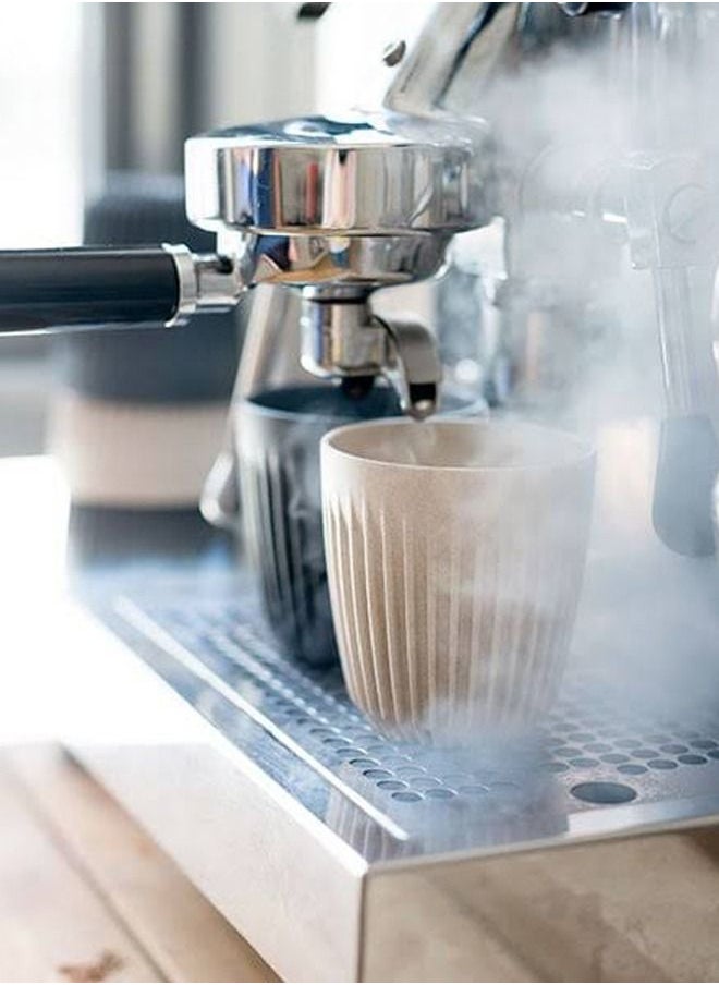 Natural reusable coffee cup with airtight lid made with coffee husk with sophisticated design health friendly materiel keeps you safe carry your drink with style and class it will keep your drink hot