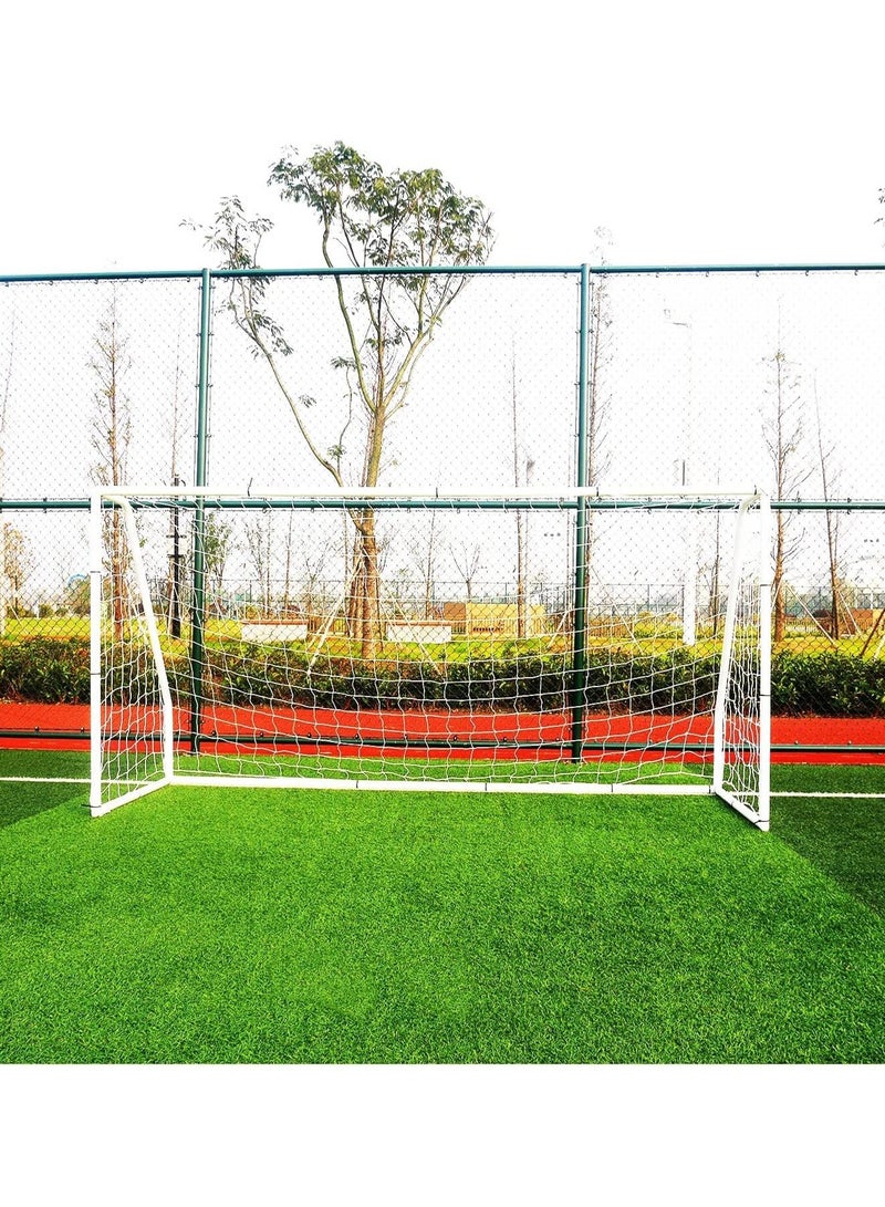 Generic Football Steel Goals Ultra Strong Frame Soccer for Kids Playing & Club Players - Image 2