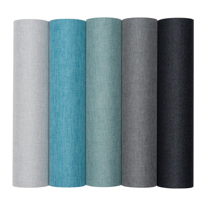 HHZZMIAO 10pcs Book Cloth,14â€x10â€,Fabric Surface and Paper Backed for Book Binding Fabric,5 Colors Bookbinding Cloth for DIY Book Cover Bookbinding Paper (Style A) - Image 4