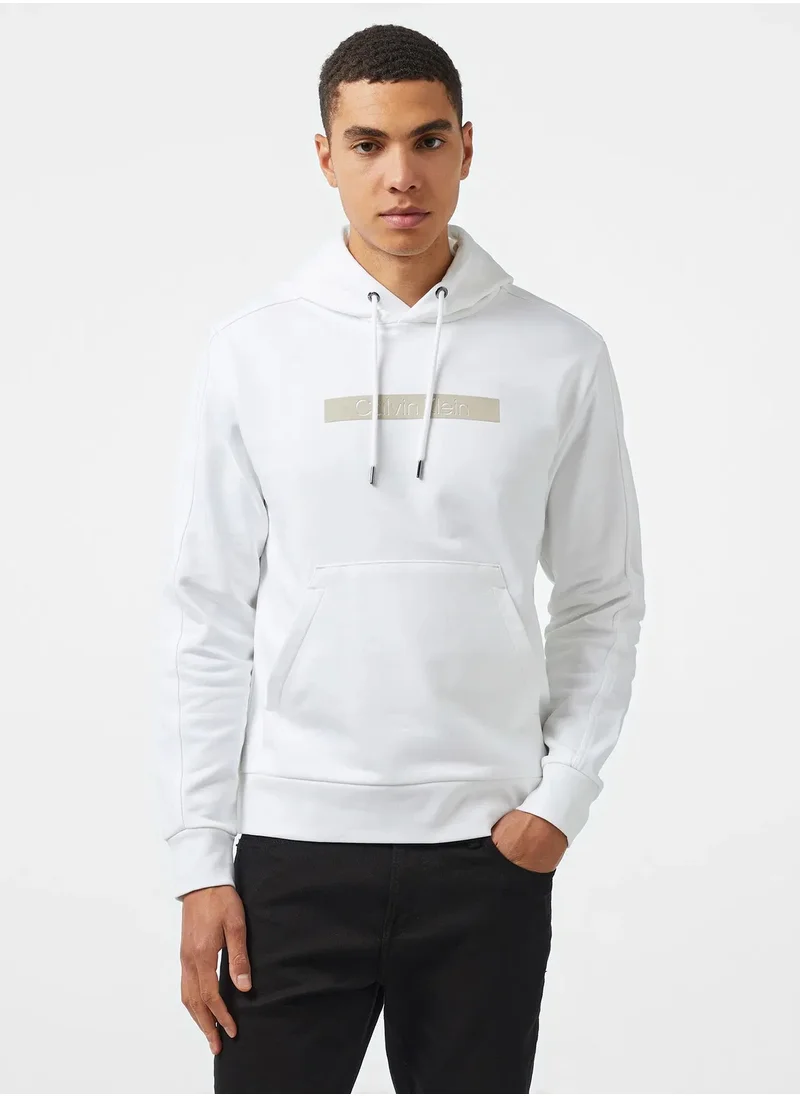 CALVIN KLEIN Cut Out Shadow Logo Hoodie
