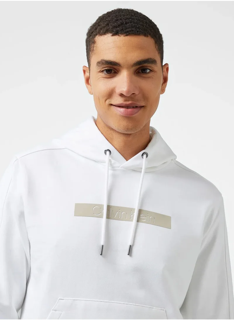 CALVIN KLEIN Cut Out Shadow Logo Hoodie