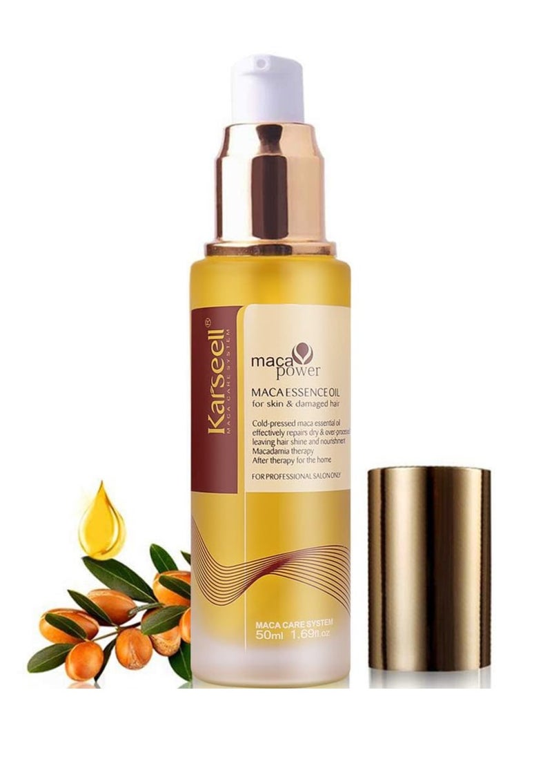 Karseell Karseell Maca Essence Oil For Body And Damaged Hair 50ML  - Image 1