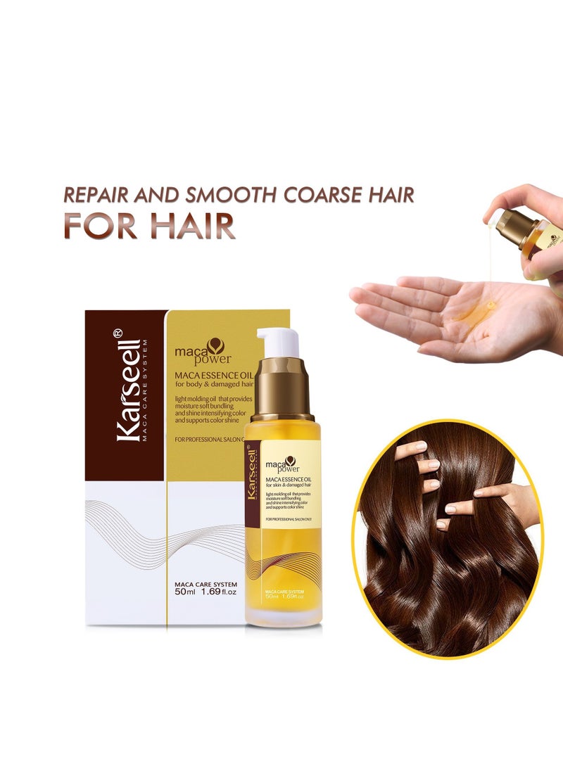 Karseell Karseell Maca Essence Oil For Body And Damaged Hair 50ML  - Image 2