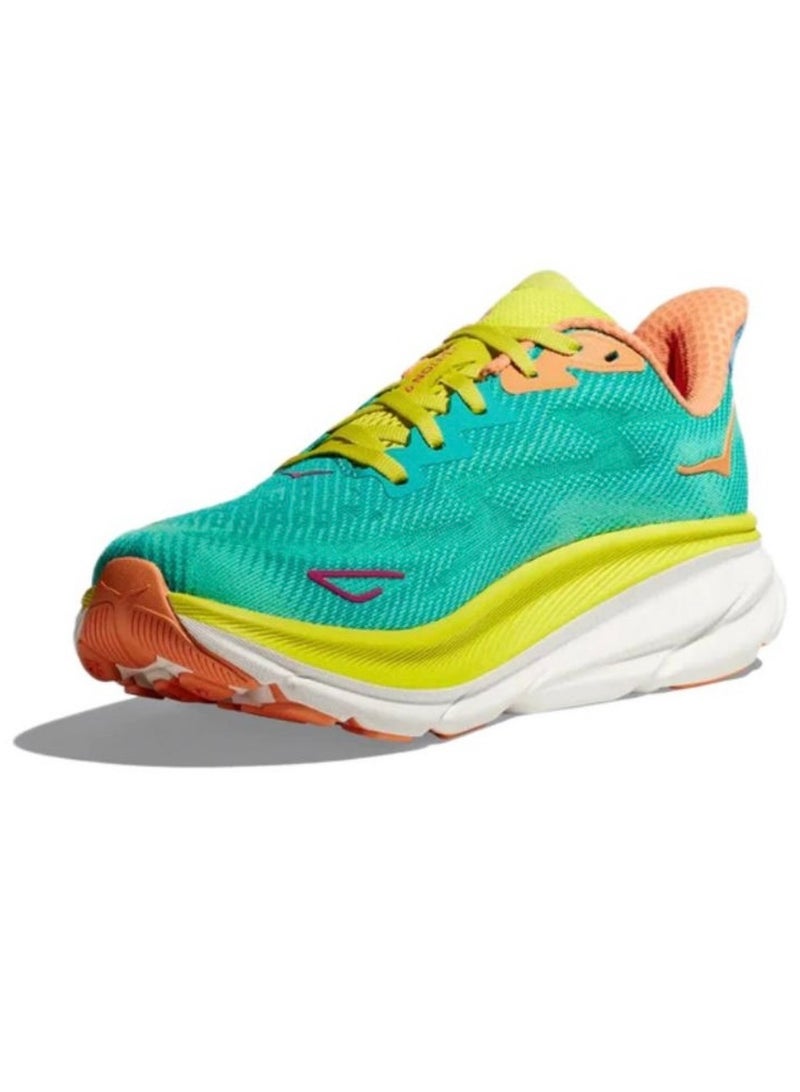 Hoka One One Outdoor Running Sneakers Green/Yellow - Image 2