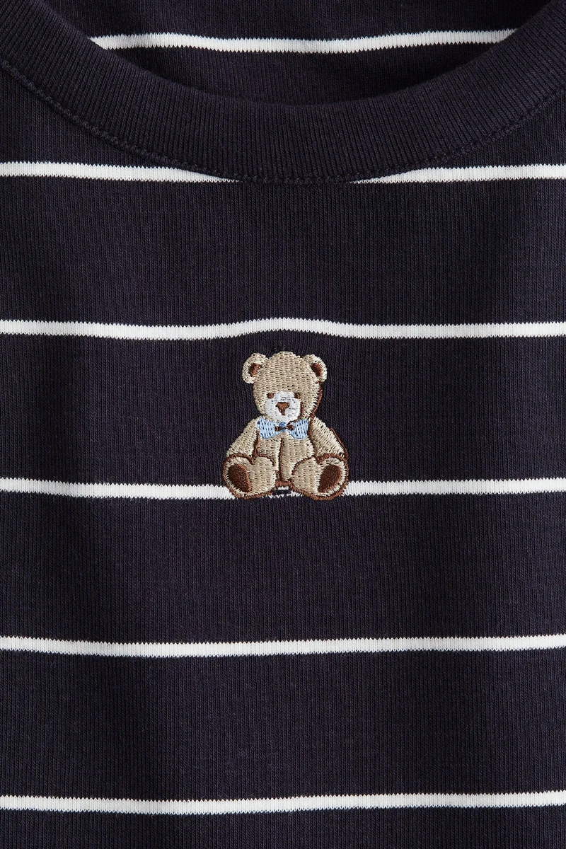 H&M Printed cotton vest top