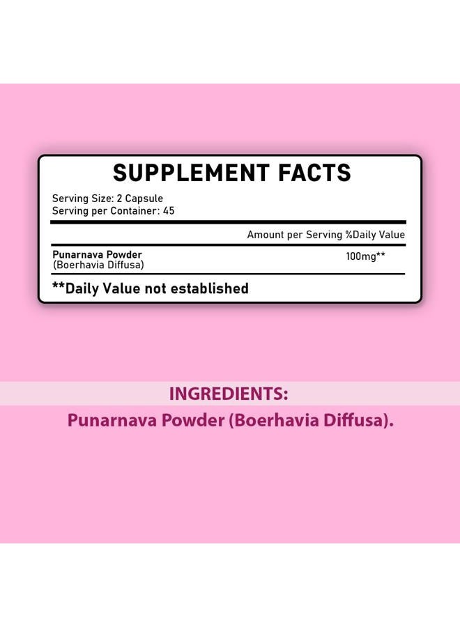 minature أقراص بونارنافا من مي ناتشر | 90 قرص، 1000 ملغ | إمداد لمدة 45 يومًا | أقراص عشبية | نباتية | بويرهافيا ديفيوسا | من الهند - Image 2