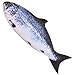 OPHRBU 315 Inch Simulation Fish Plush Toy Pillow Soft Fish Cushion Pillow Stuffed Animal Toy for Cat Pets or Kids Birthday Gifts - Image 2