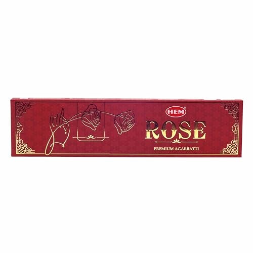 Hem Rose Premium Masala Agarbatti | Elevate Your Space with The Enchanting Aroma of Roses | Perfect for Meditation and Relaxation | Burning Time: 35-40 Minutes | 10 Incense Sticks Each, 2 Boxes - Image 5