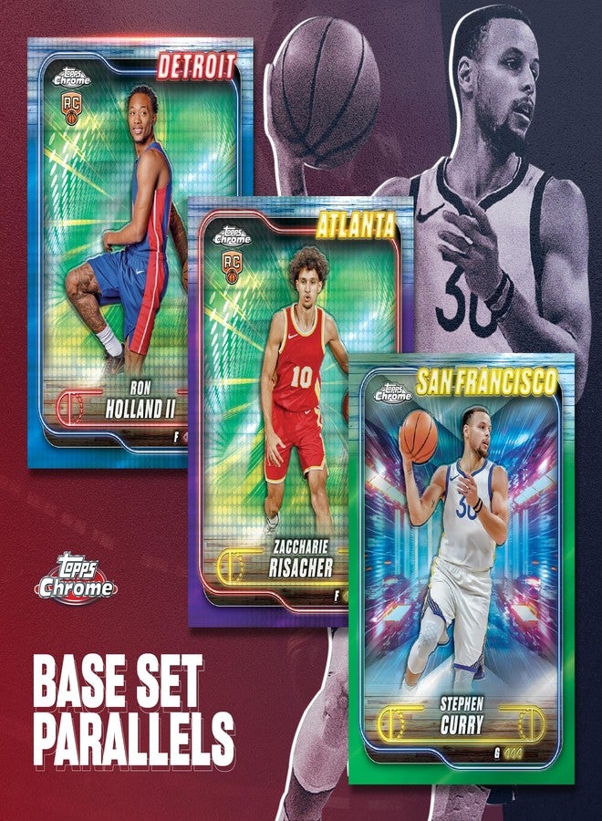 Topps 2024-25 Topps Chrome Basketball - Factory Sealed - Mega Box - Image 5