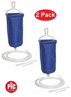 Pic Solution Fullwash Artsana Home Enema Kit 2 Liter (2Pack)  - Image 1