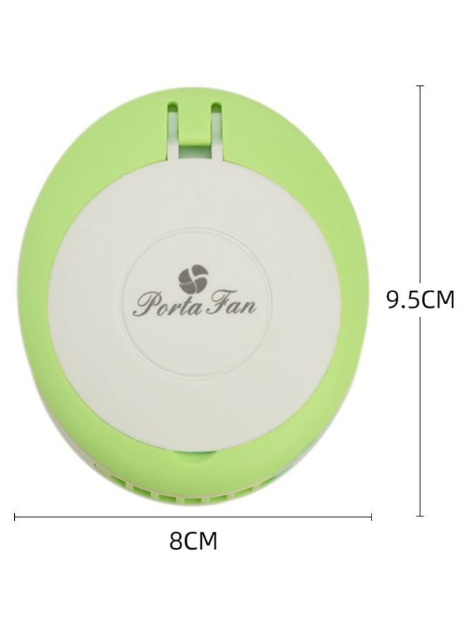 NIBEMINENT 2-In-1 Handheld Mini Make-Up Mirror And Electric Fan Multicolour - Image 2