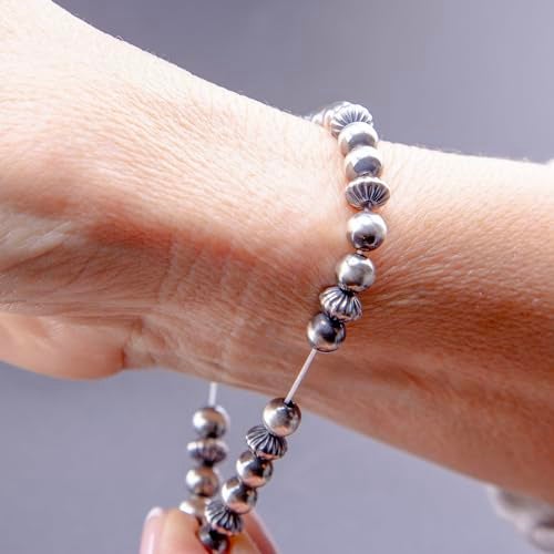 JewelrySupply Stretcher Beading Cord – Multi-Fiber Stretchy Jewelry Bead Cord – White Color, 0.7mm Diameter, 25 Meter Spool – Jewelry Making Cord for Creating Necklaces, Bracelets, and DIY Crafts - Image 4