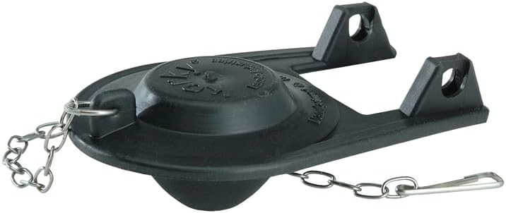Korky Toilet Flapper Black Rubber for Universal 2 in - Image 2