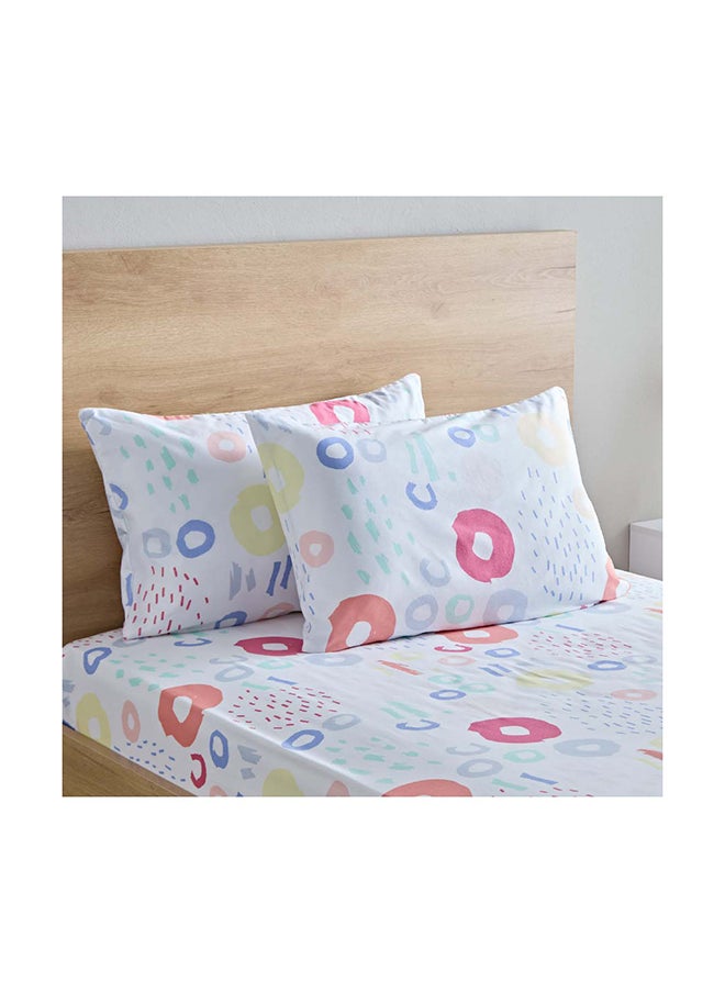 Home Box Nora 2-Piece Regina Reversible Microfibre Pillow Cover Set 75 x 50 cm  - Image 1