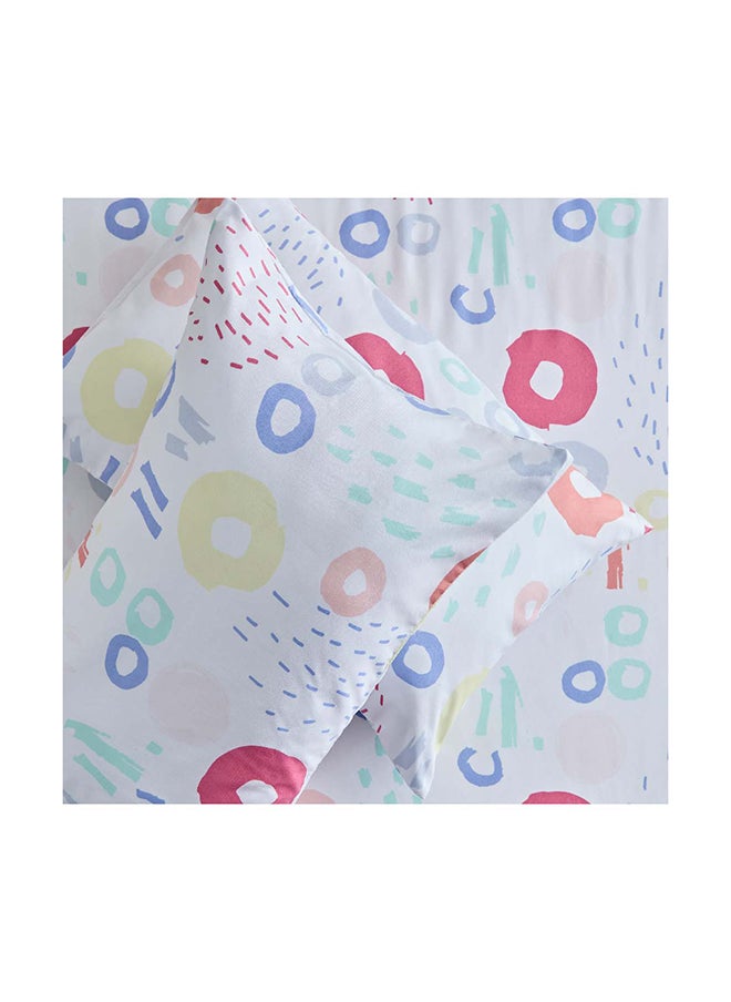 Home Box Nora 2-Piece Regina Reversible Microfibre Pillow Cover Set 75 x 50 cm  - Image 5