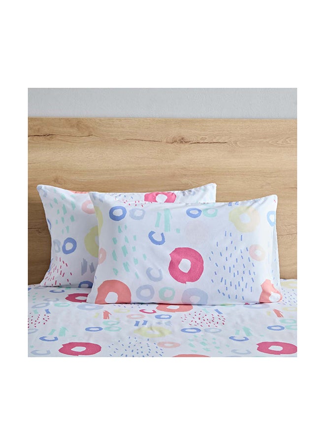 Home Box Nora 2-Piece Regina Reversible Microfibre Pillow Cover Set 75 x 50 cm  - Image 2