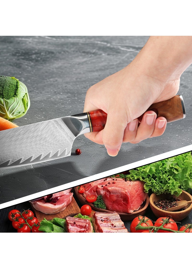 Damascus Knife Home Professional Chef Knife Kitchen Knife 8-inch Suitable for Home Professional Kitchen Restaurant - Image 4