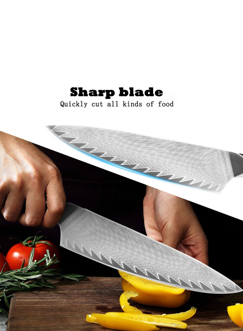 Damascus Knife Home Professional Chef Knife Kitchen Knife 8-inch Suitable for Home Professional Kitchen Restaurant - Image 5