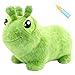 INPANY Bouncy Horse Frog Hopper Toys Toddler Ultra Thick Plush Bouncing Animal Kids Inflatable Ride on Rubber Bouncer Outdoor Indoor Cute Birthday Gift for 2 3 4 Yr Boy Girl - Image 2