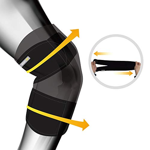 serveuttam� Elbow Support for Gym (1pc) - Elbow Brace for Men Women Workout | Elbow Compression Sleeves for Tendonitis Pain Relief, Tennis, Volleyball, Cricket - Elbow Pain (Black) - Image 2