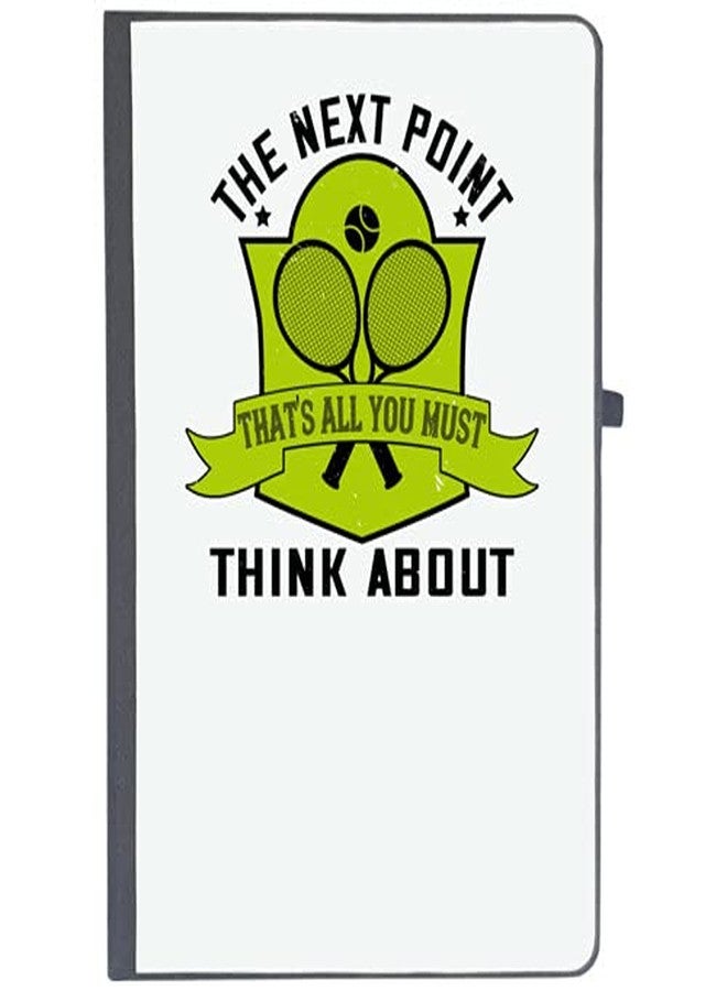 UDNAG Ruled Notebook Diary 'Tennis | The Next Point That's All You Must Think About', [A5 80Pages 80GSM] - Image 1