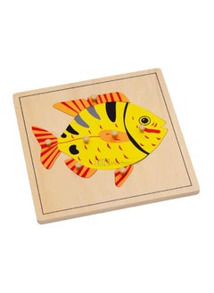 Elite Montessori Elite Montessori Fish Puzzle Preschool Learning Material  - Image 3