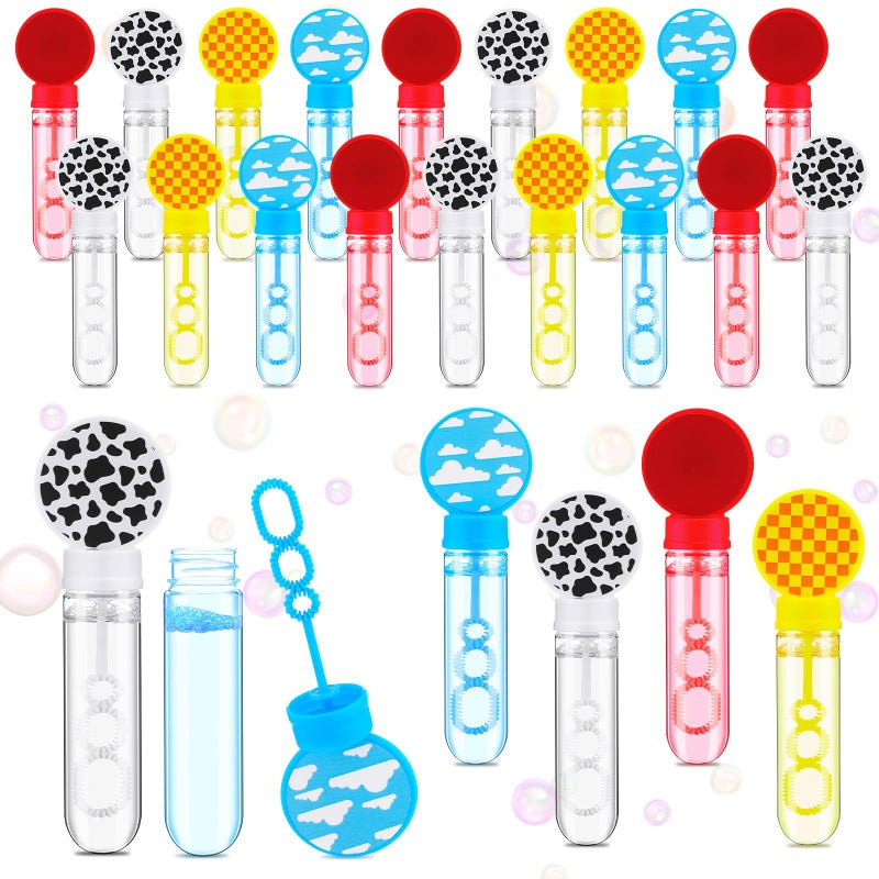 Rotatingpals 24 Pack Bulk Bubble Wands Cartoon Party Supplies Theme Birthday Party Supply Cartoon Theme Birthday Bag Stuffers Supplies Decorations for AdultsToy Inspire GameWand - Image 3
