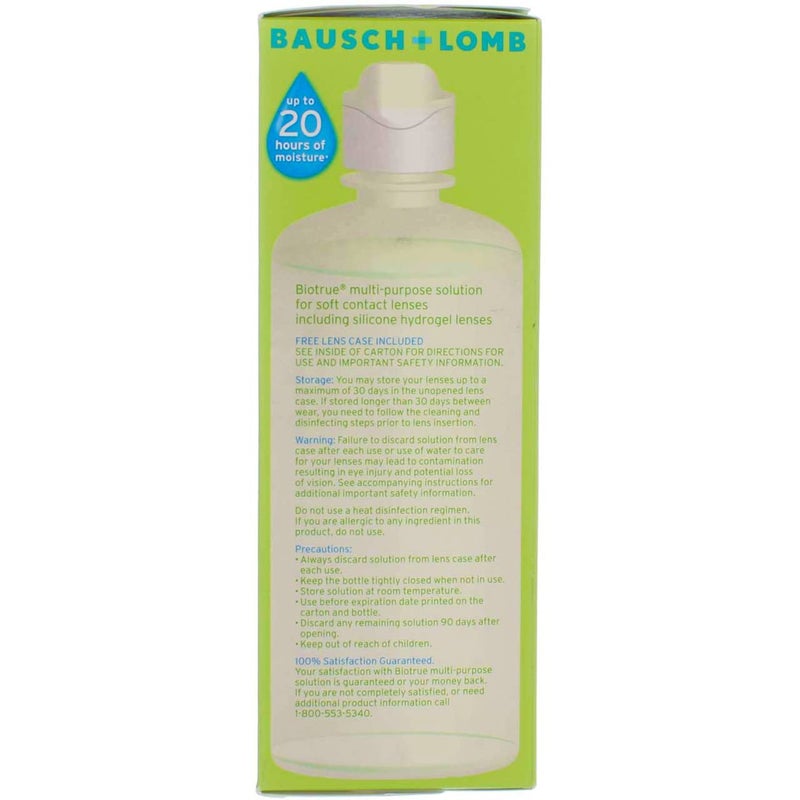 Biotrue Bausch + Lomb Biotrue Multi-Purpose Solution - 10 oz, Pack of 4 - Image 5