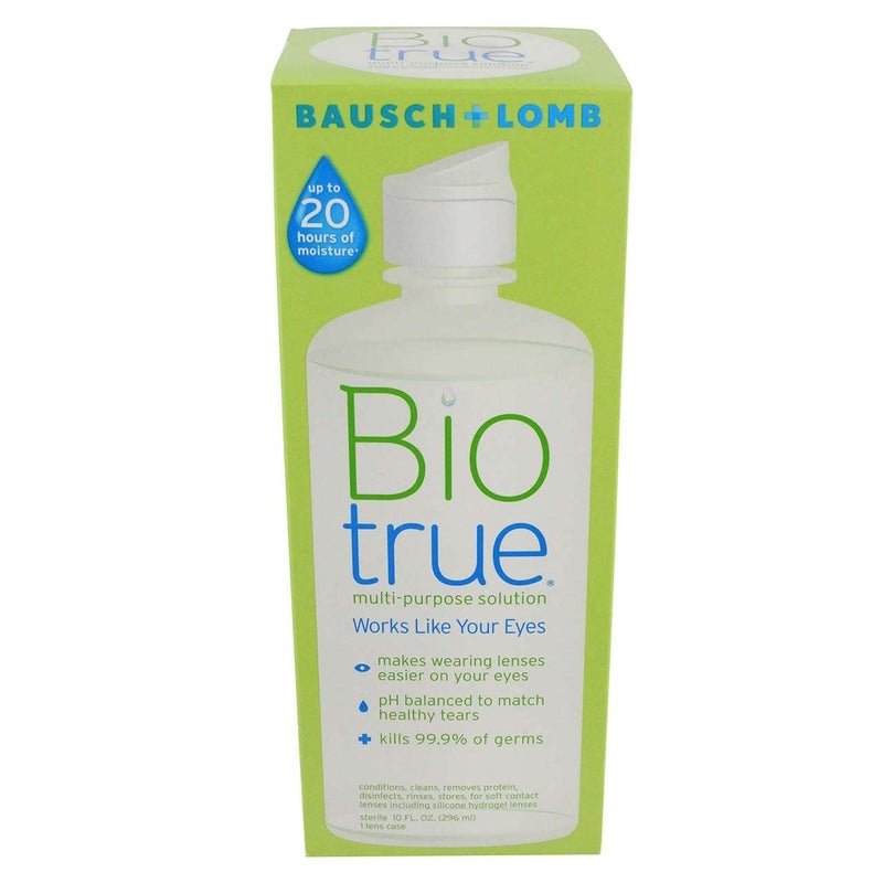 Biotrue Bausch + Lomb Biotrue Multi-Purpose Solution - 10 oz, Pack of 4 - Image 2