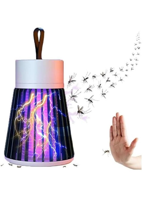 Mozz Guard Mosquito Zapper, 2024 New Generation Mozz Guard, Portable Cordless Mozzguard, USB Charing and Low Noise, Suitable for Indoor, Home Garden, Camping, Picnic (Green)